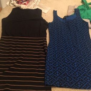 2 tight dresses